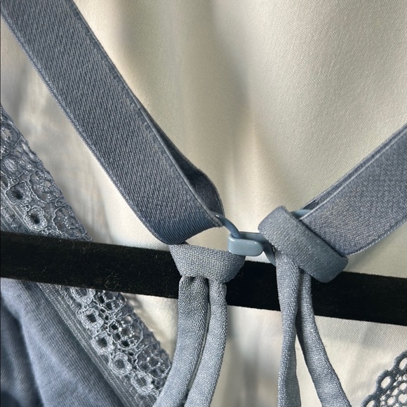 3/$20 Colsie Women's Ribbed Longline Bralette sz: L - Picture 4 of 6